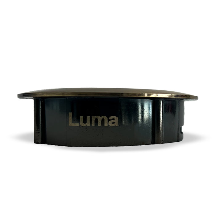 LUMA DIE CAST ROUND SPOT 7cm chrome