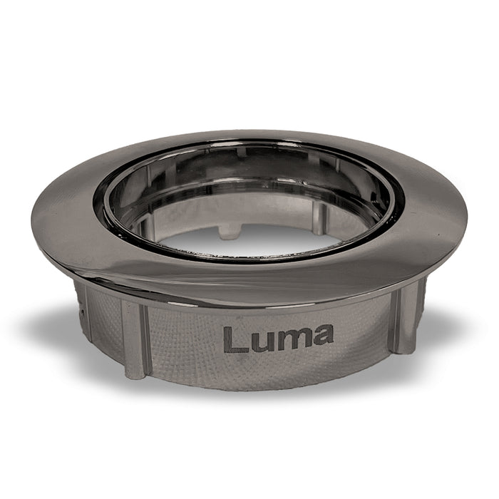 LUMA DIE CAST ROUND SPOT 7cm D.grey