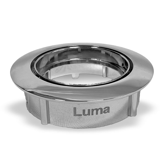 LUMA DIE CAST ROUND SPOT 7cm nickel