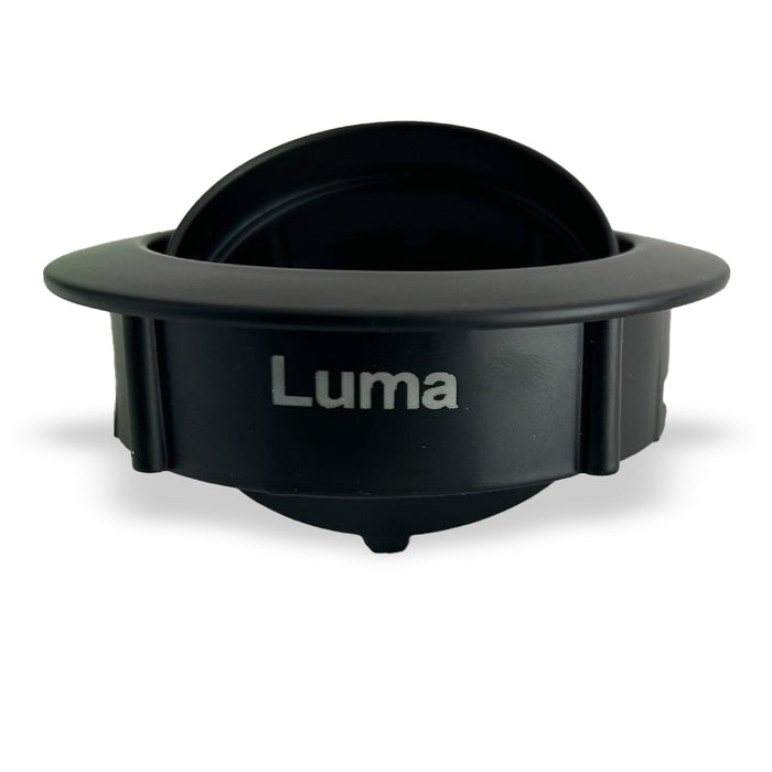 LUMA DIE CAST ROUND SPOT 7cm  BLACK