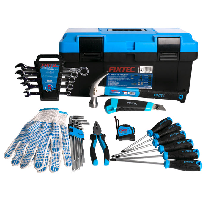 FixTec Tools Set 26 PCs. With Plastic Box 17