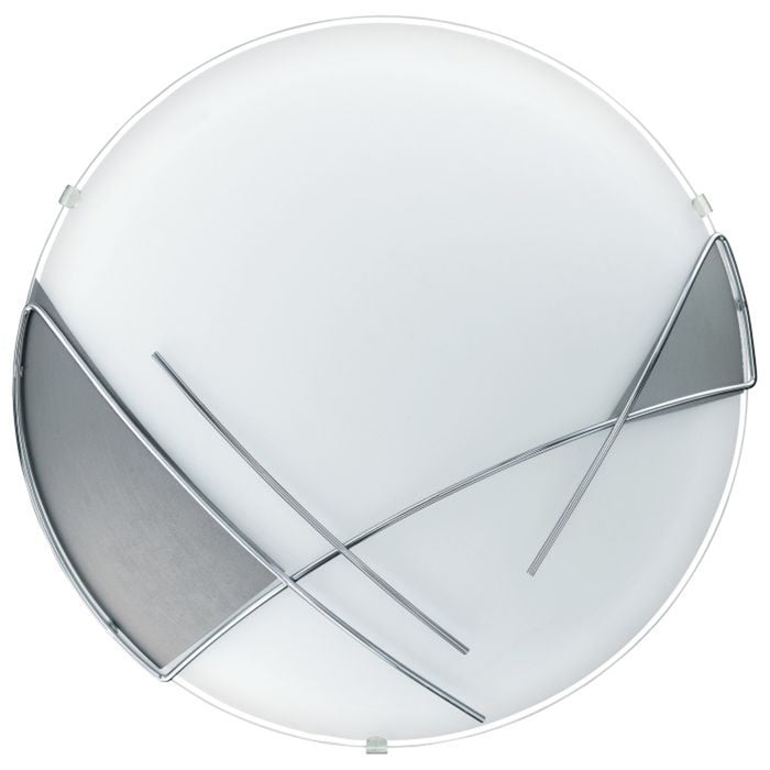 EGLO White And Gray steel glass white Pelfonera