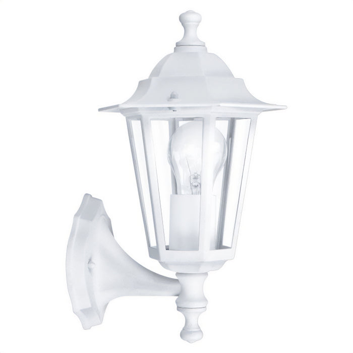Outdoor up Applec Wall Lantern shape 1*E27 in White Finish IP44