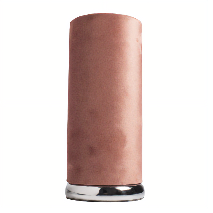 Cylindrical lampshade cashmere color