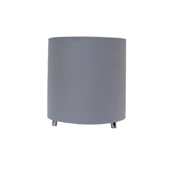 Lampshade gray color linen material