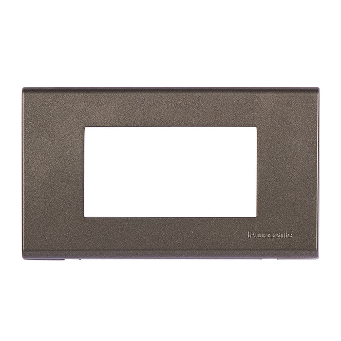 3M plate with mounting frame gray Wide Panasonic