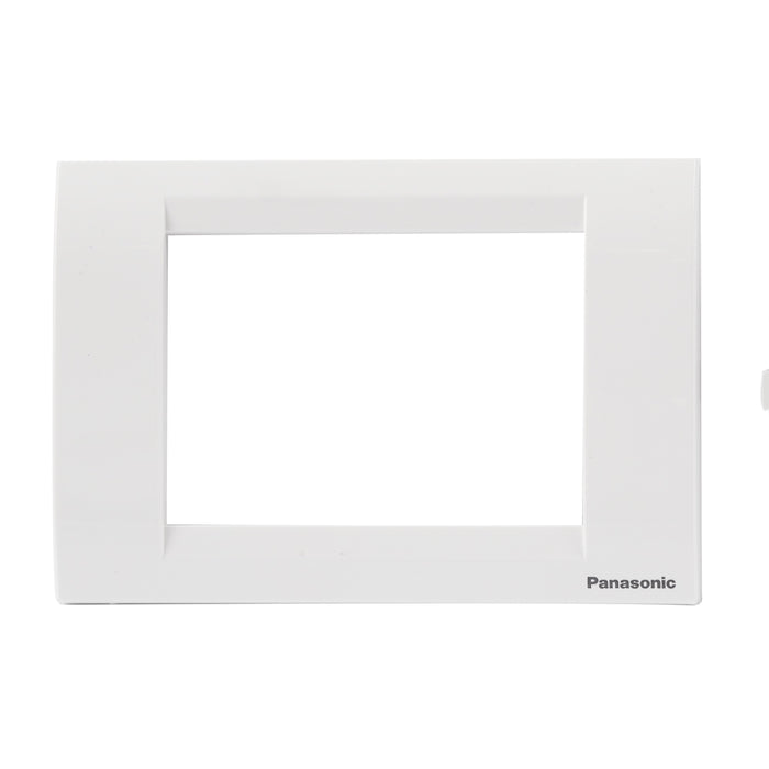 3M plate with mounting frame white Roma Panasonic