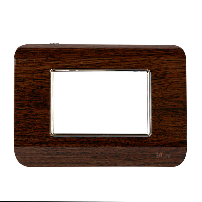 3M plate without mounting frame Flat Dark Wooden
