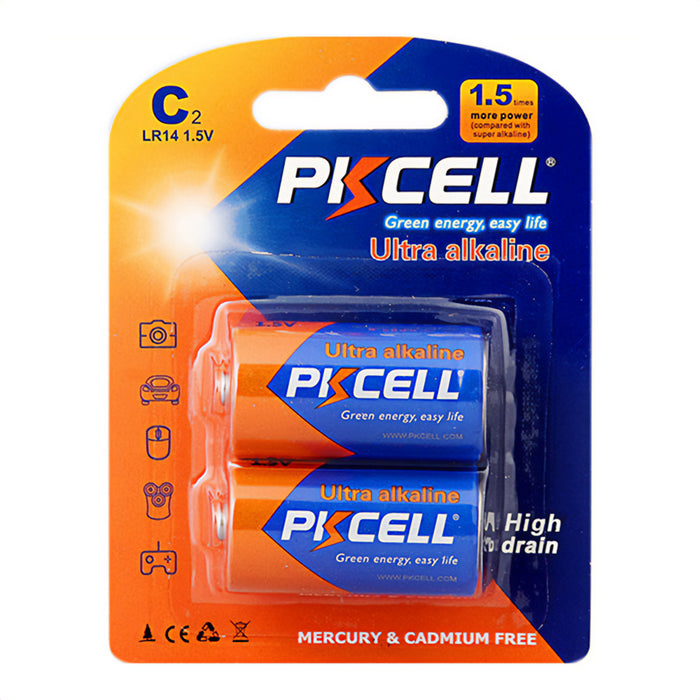 PK Cell Size D. Ultar Alkaline Pack Of 2