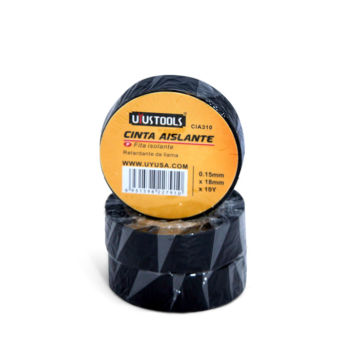 UYUs PVC Insulating Tape 9.2M. Black