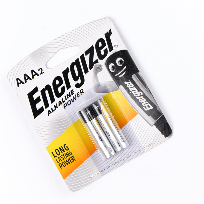Energizer Alkaline AAA Pack Of 2