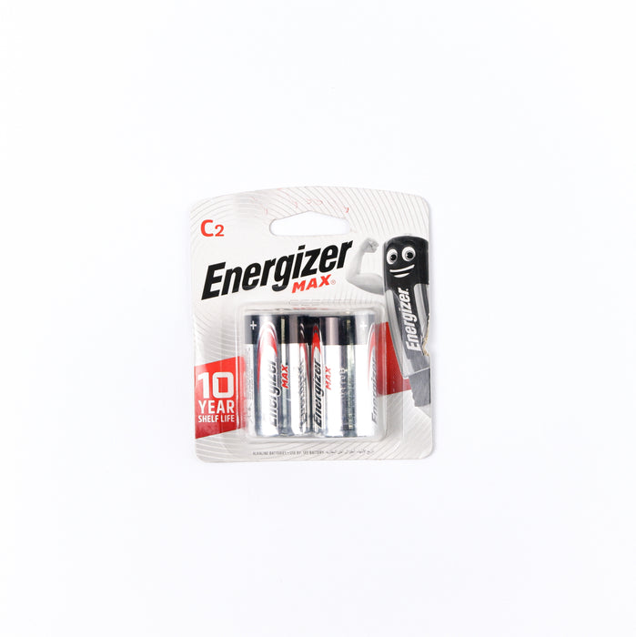 Energizer Max C Alkaline Battery Pack Of 2