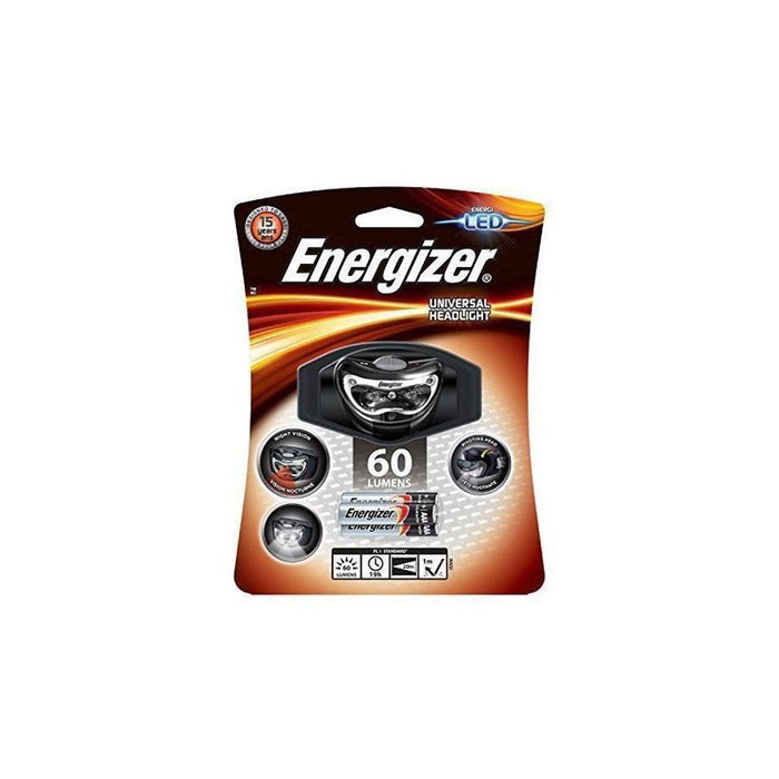 Energizer Head Flash Light + Alkaline Batt.