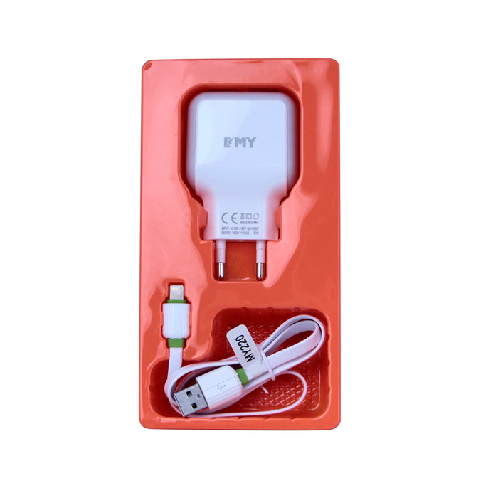 EMY Home Charger 2 Outlet 2.4A