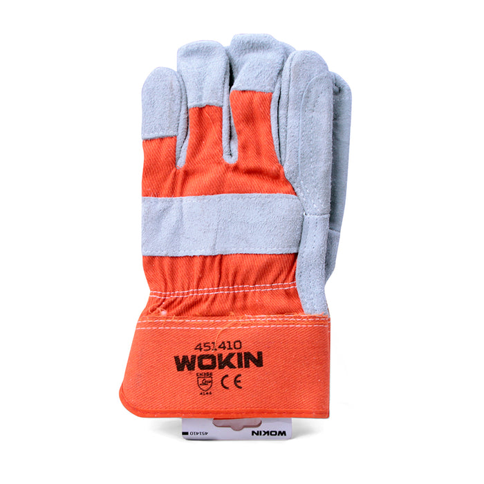 Wokin Leather Working Gloves Size 10 ( XL )