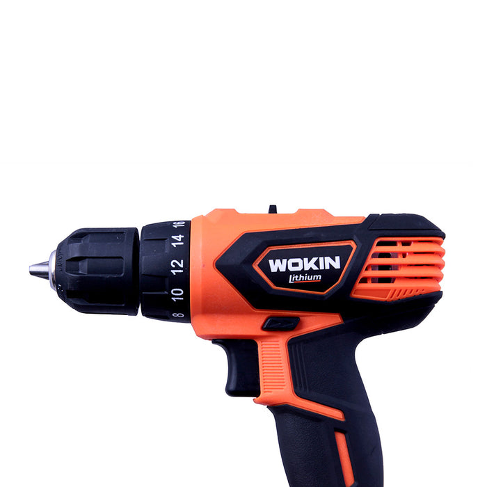Wokin Cordless Impact Drill 20V.-Two Speed Lever