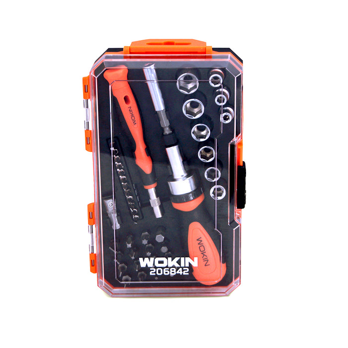 Wokin 42PCs Bit & Diff Size Socket Set