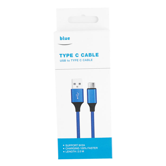 BLUE Type-C Cable - El Sewedy Shop