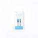 Blue Lighting Cable 2M. Metal Plug Blue - El Sewedy Shop