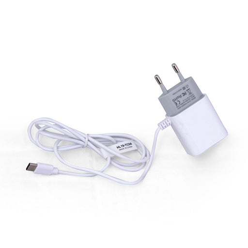 Blue Home Charger One USB Outlet - Type C. Cable - El Sewedy Shop