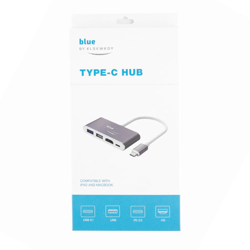BLUE Type C. 3.1 Hub 6X1 . - El Sewedy Shop