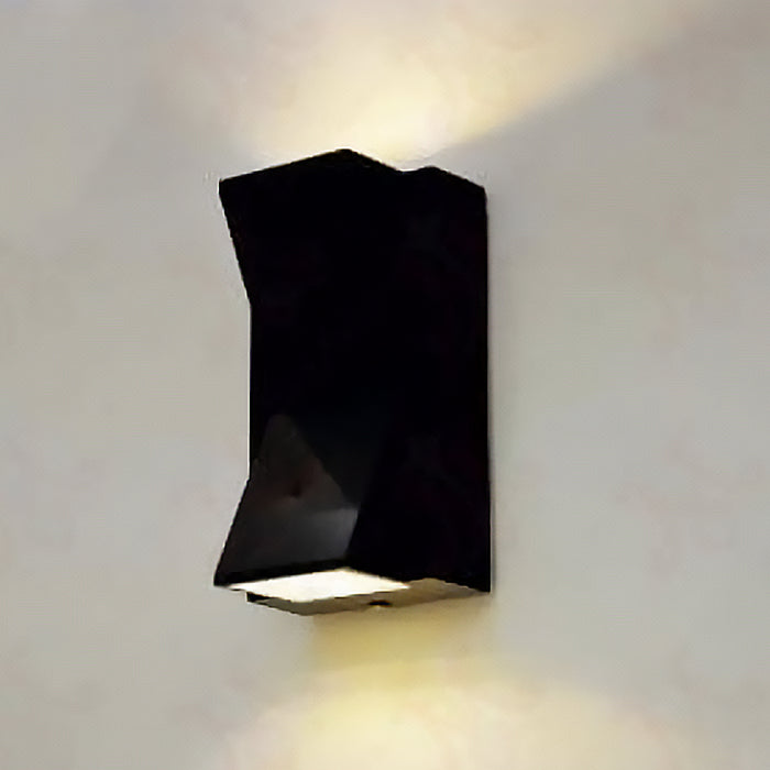 outdoor wall light  Black up & down 6W IP56