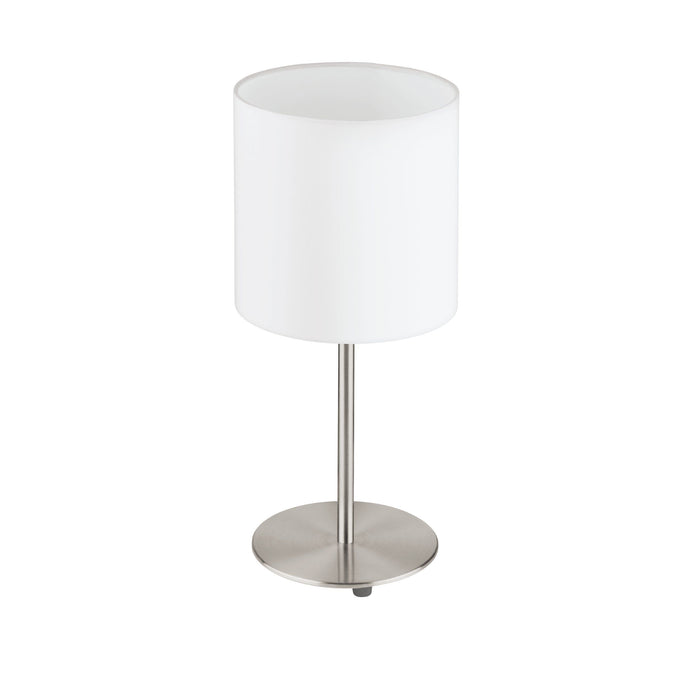 EGLO White nickel and lampshades white lamp shade