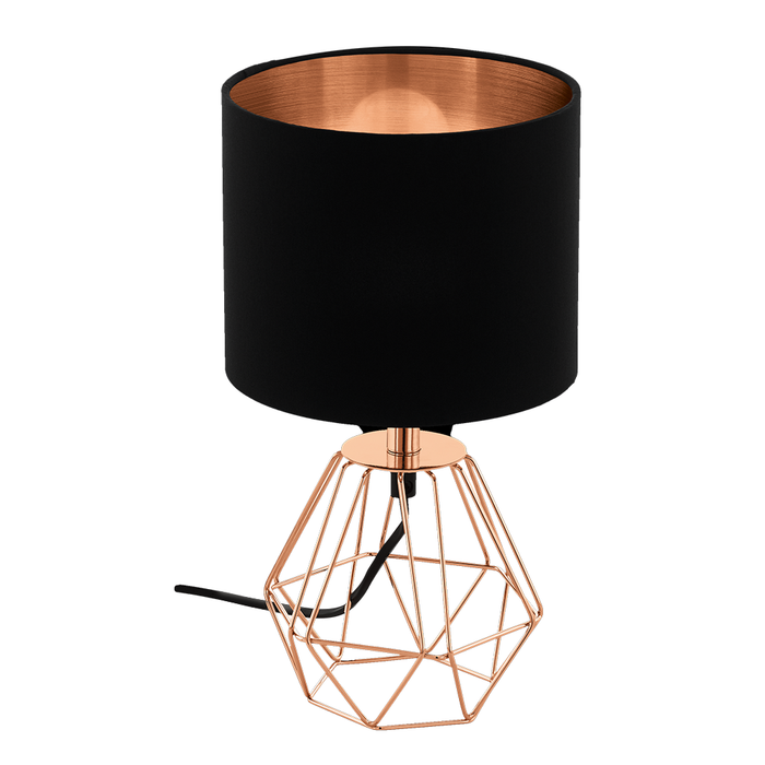 EGLO Carlton 2 Copper Table Lamp