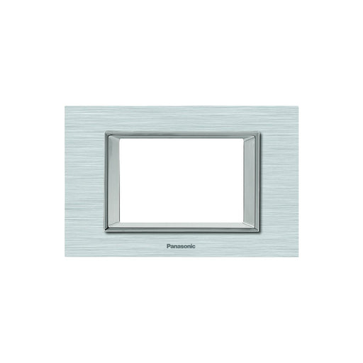 Panasonic Plate 3 modules with mounting frame,  Silver Oxid - El Sewedy Shop